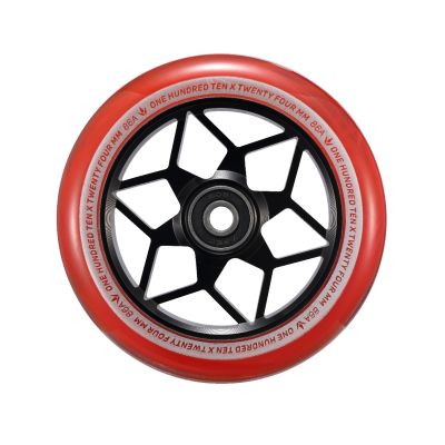 Diamond Scooter Wheel - 110mm x 24mm - Smoke Red