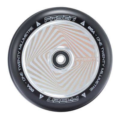 Fasen Scooters Hypno Hollowcore Wheel Pair - 120mm - Square Chrome