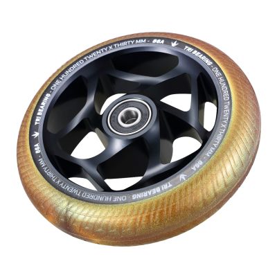 Blunt Envy 120mm/30mm Tri Bearing Wheel - Black and Gold