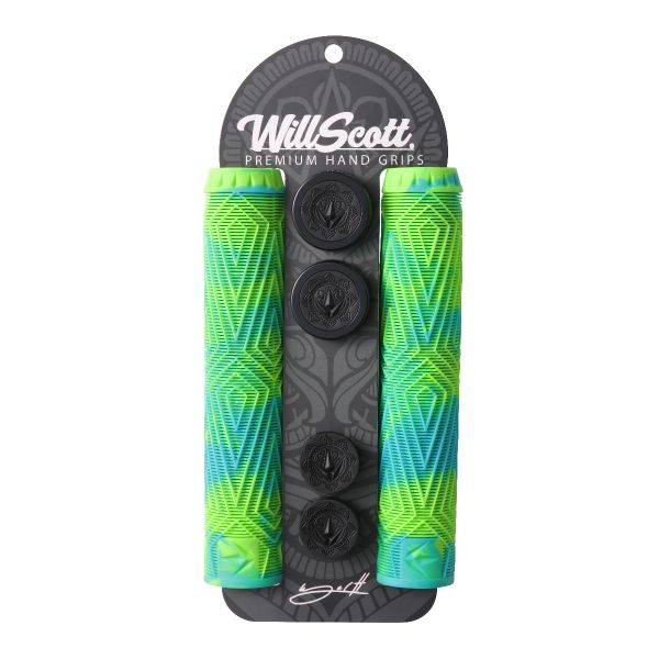 Will Scott Hand Grips - Green/Teal