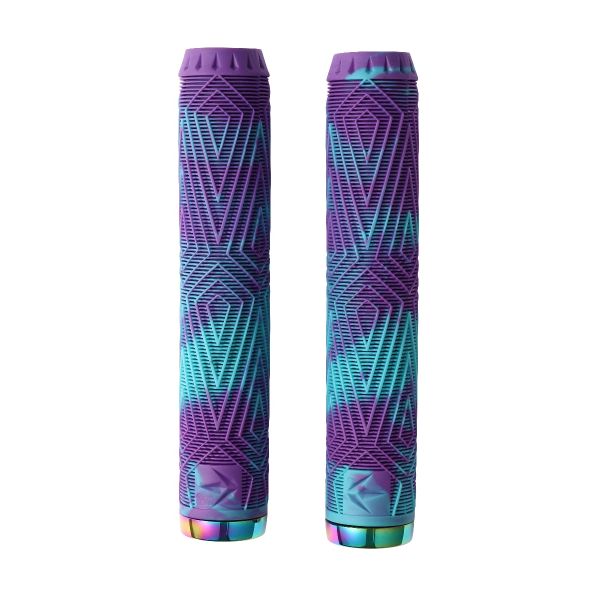 Will Scott Hand Grips - Purple/Teal