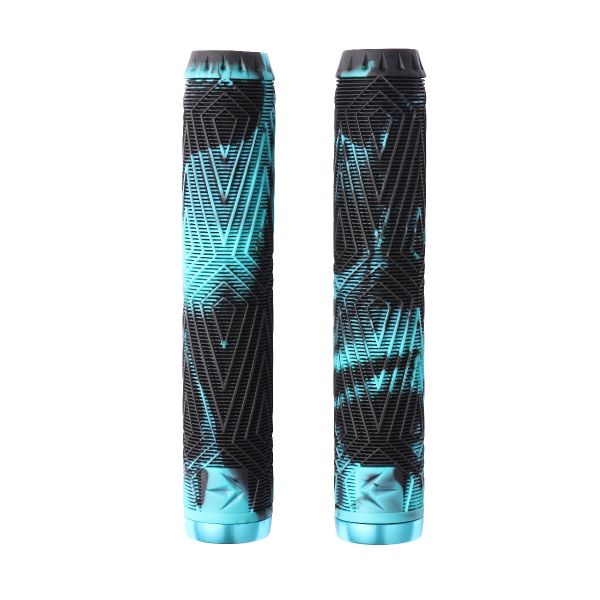 Will Scott Hand Grips - Black/Teal