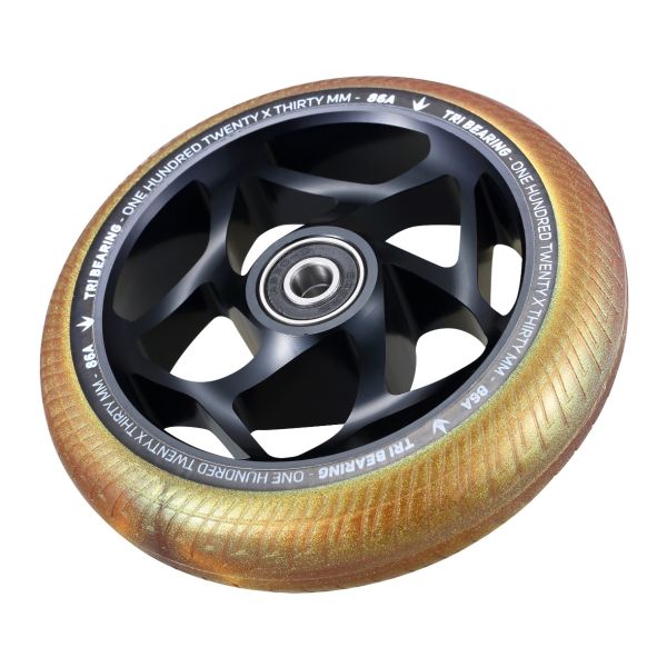 Blunt Envy 120mm/30mm Tri Bearing Wheel - Black and Gold