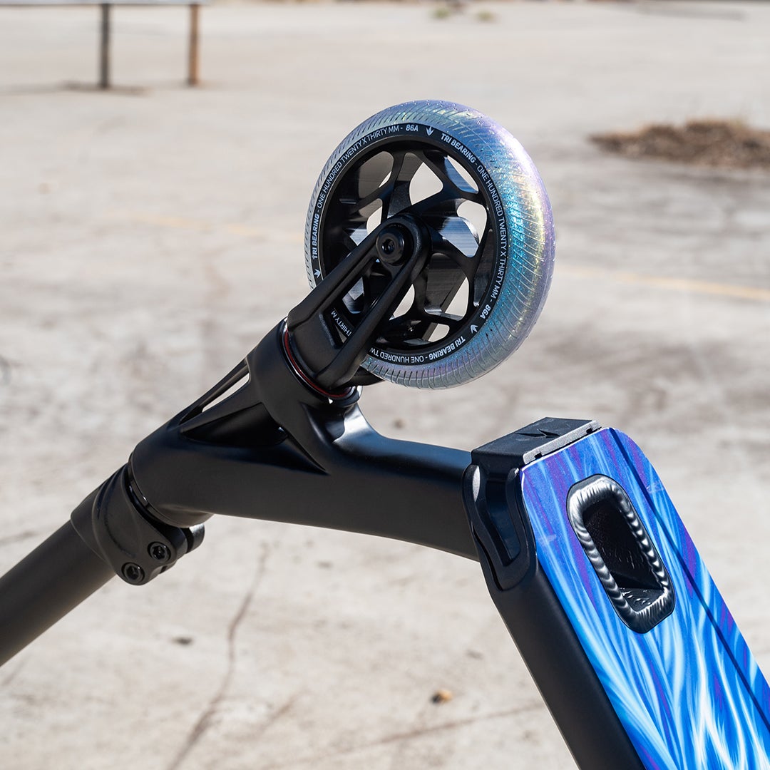 KOS S7 Heist Complete Pro Scooter - Black, Blue and Galaxy