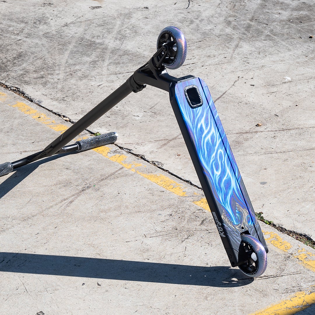 KOS S7 Heist Complete Pro Scooter - Black, Blue and Galaxy